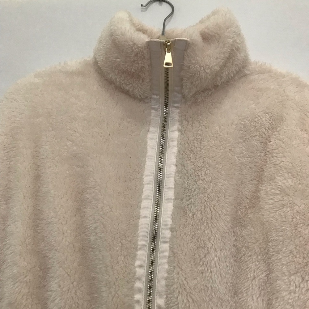 NWT Softies Dreamplush Zip Jacket In Almond Size M - Picture 4 of 8